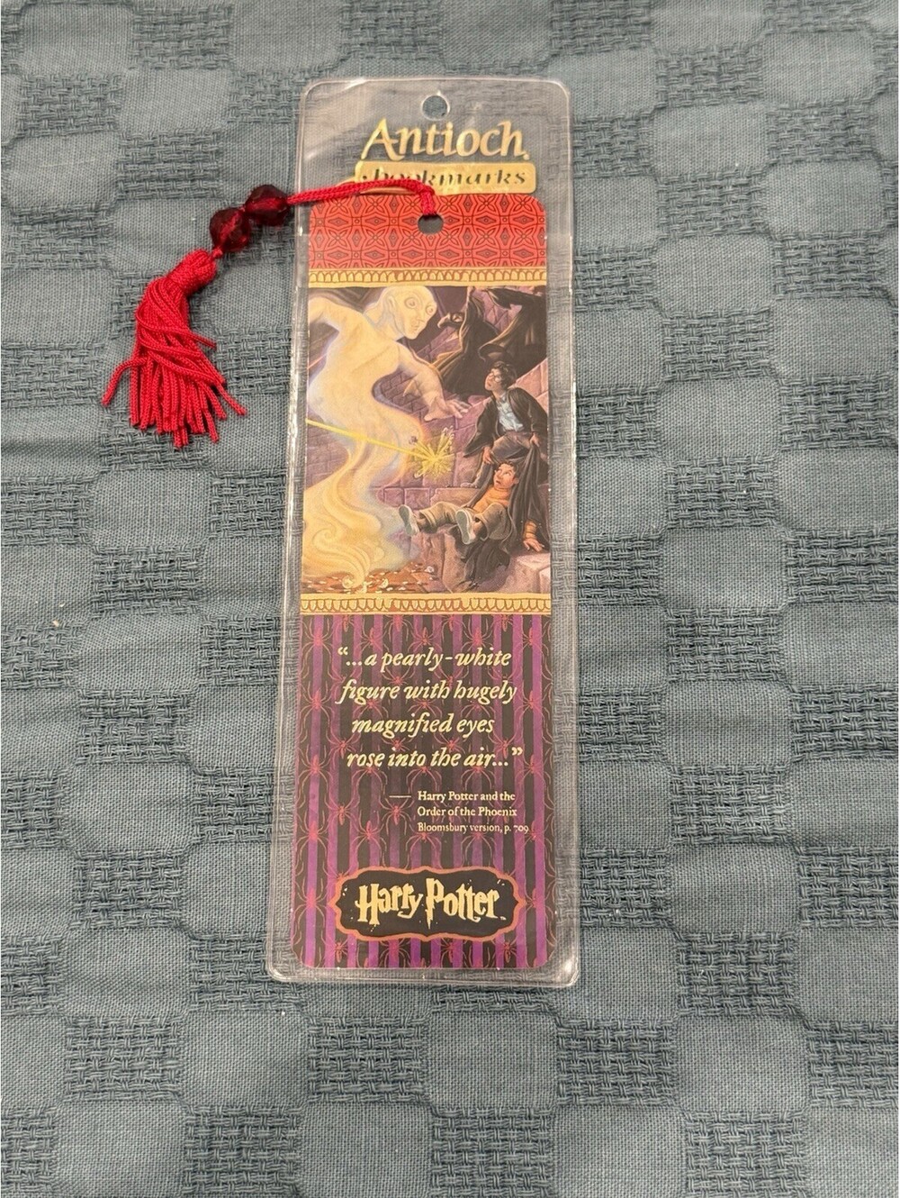 Vintage Harry Potter Order of the Phoenix Antioch Bookmark Tassel Bloomsbury Art
